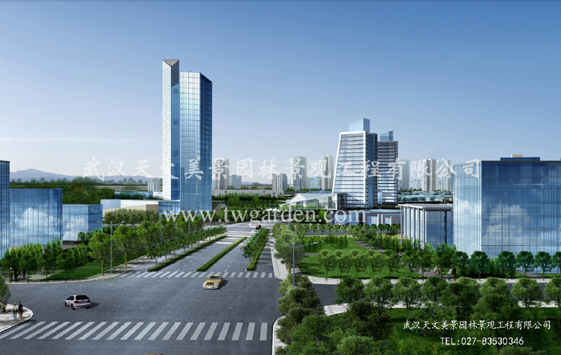 工業(yè)園設(shè)計(jì)圖