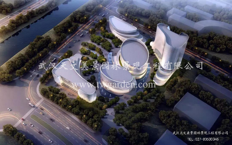 工業(yè)園設(shè)計(jì)圖