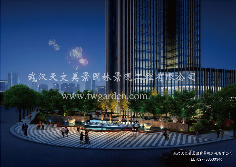 酒店景觀效果圖