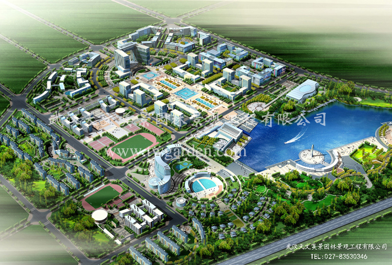 工業(yè)園設(shè)計(jì)圖