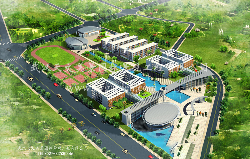 學(xué)校景觀設(shè)計(jì)圖